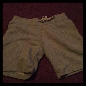 Justice gray shorts for working out